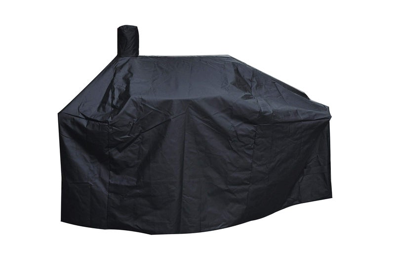 acoveritt Smoker Grill Cover Sized for Char-Griller Charcoal Grill 2190 and 2197 Heavy Duty Waterproof Patio 600D Canvas Barbeque BBQ Grill Cover G21623 - Image 3